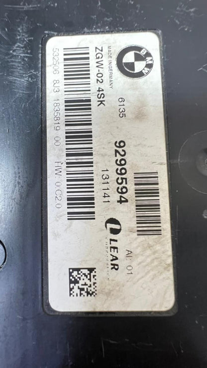 2011-2017 BMW X3 Central Gateway Control Module 9299594 F25 X3 and X4