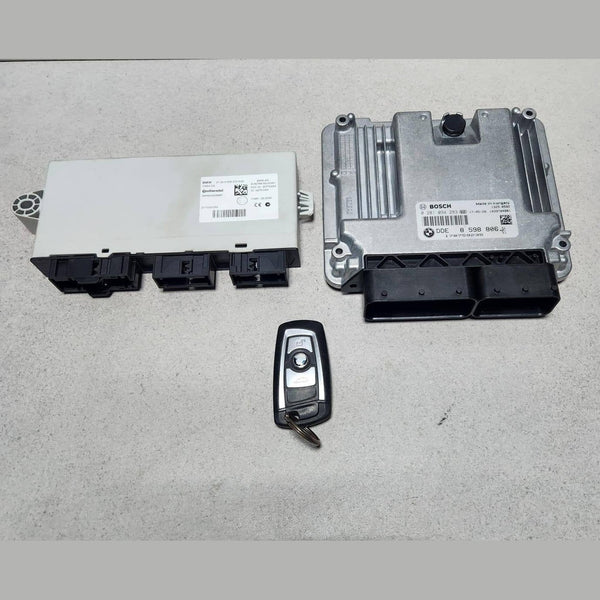 2017 BMW X3 Engine Control Unit DDE 8598806 F25 2.0D DIESEL ECU SET 
