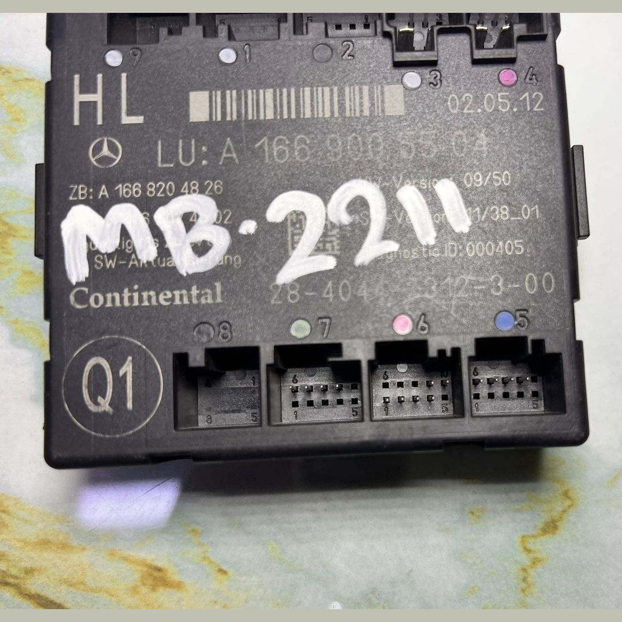 Mercedes-Benz Door Control Module Unit A 1669005504 M-Class W166