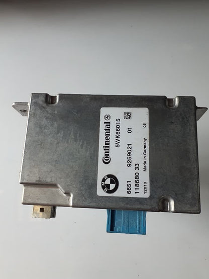 2012-2018 BMW 650i Camera Control Module 9259021 F10 5-Series, F12 6-Series