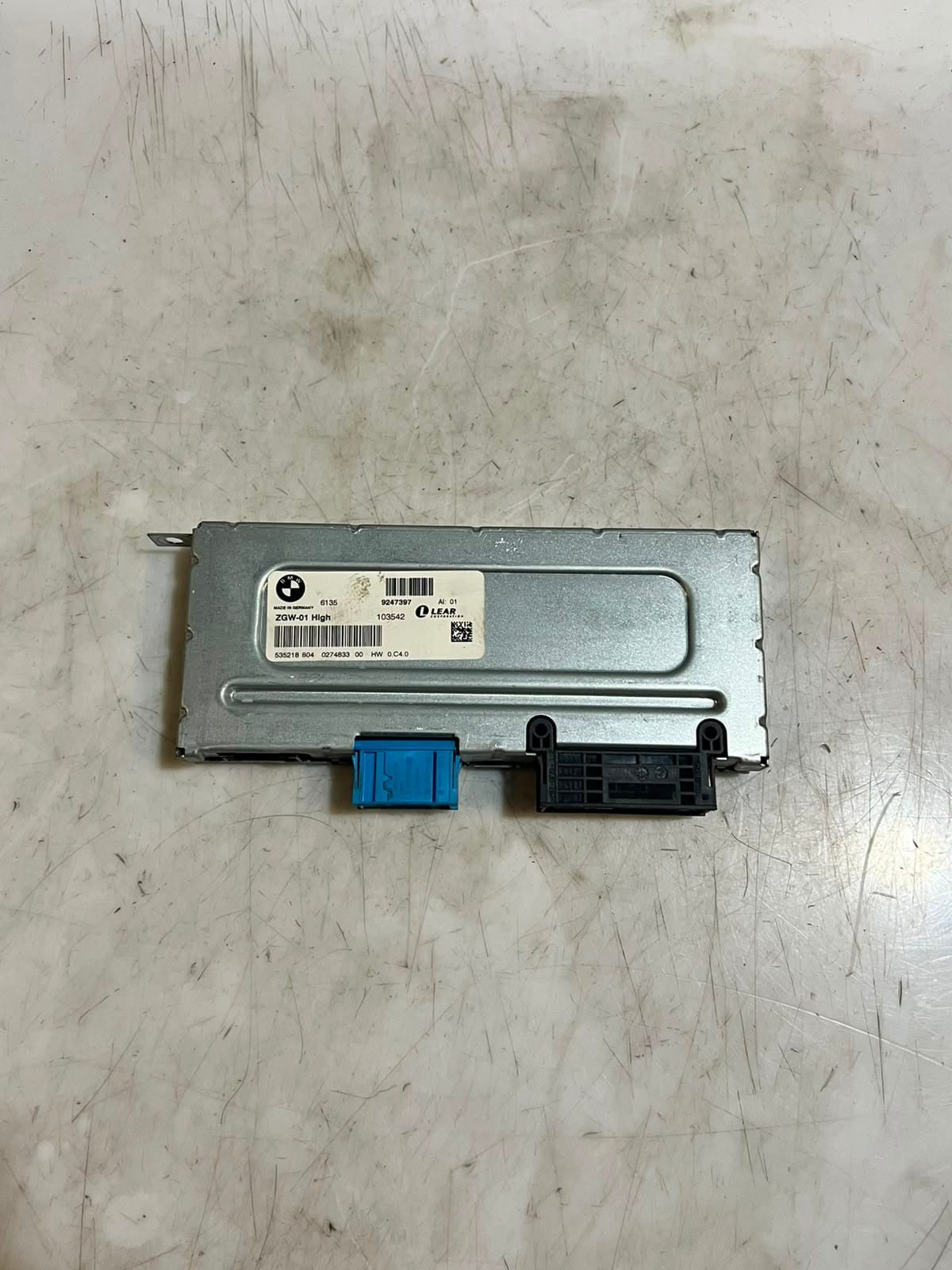 2011-2016 BMW 5' F07 F10 F11 535i Central Gateway Module 9247397 OEM