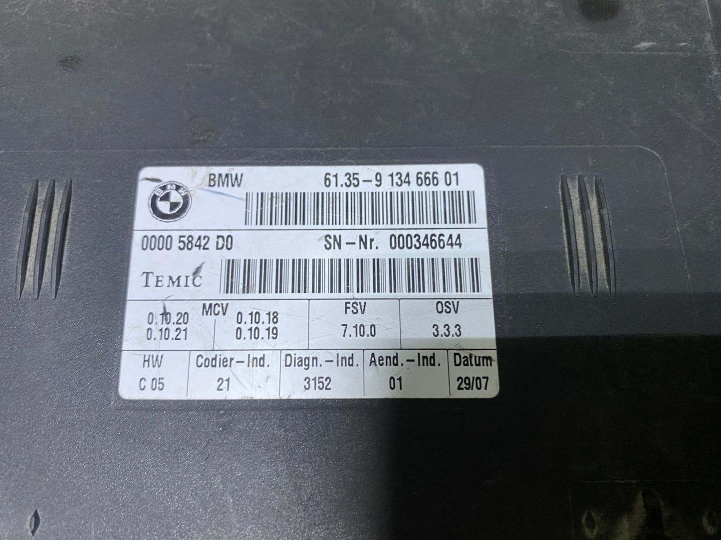 2010-2013 BMW X1 Seat Control Module 9134666 1 Series, 3 Series, X1, and X5 mode
