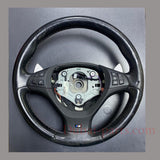 2011 BMW X5 X6 E70 E71 M Black Steering Wheel Leather  Paddle Shift OEM 6787816