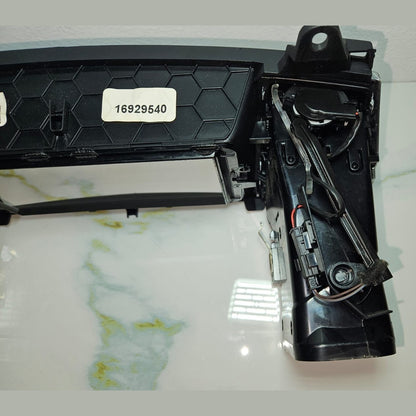 12-16 Mercedes W166 Dash Dashboard Center \ Left & Right A/C Air Bezel Trim Set