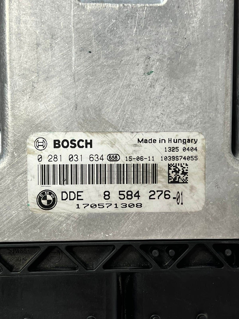 BMW 320d N47 F31 BOSCH 0281031634 Engine Control Unit DDE 8584276 OEM