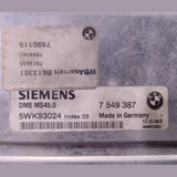 BMW 525i E60  M54 ENGINE CONTROL UNIT ECU MODULE ONLY 5WK93024 MS45.0 - 7549387