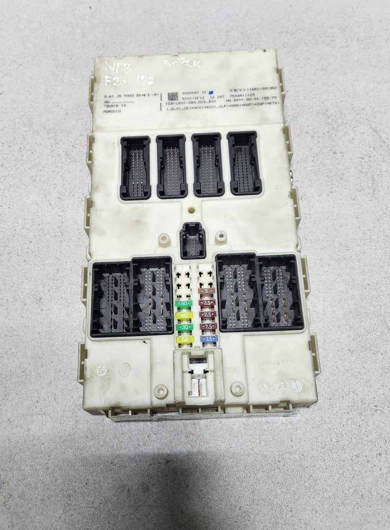 BMW Front Electronic Module 9303541 1 2 3 4 Series F20 F21 F22 F30 F31 F32 F36