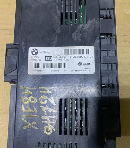 2015 BMW X1 Footwell Module 9390491 E90 E91 E92 E93 3 Series and E84 X1