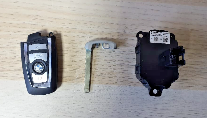 BMW N55 F10 ECU Kit DME Engine Control Module CAS Key Set OEM 7632115