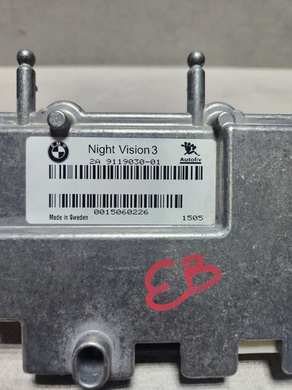 2011-2016 BMW 528i Night Vision Control Module 9119030 F10 F11 F12 F13 F06 F15 