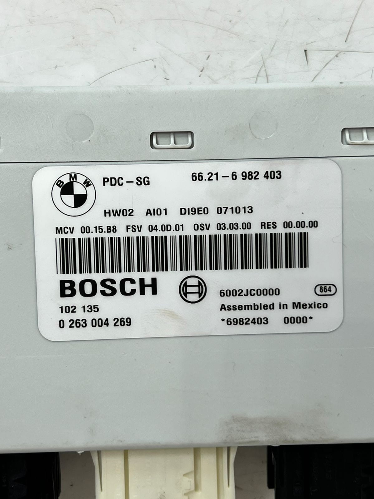 BMW 3 Series E90 E91 E92 E93 E87 Pdc Parking Distance Control Module 6982403 OEM