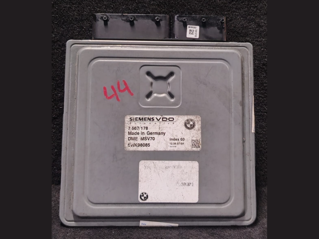 BMW E60 E90 E91 N52 325i 525i MSV70 ENGINE CONTROL UNIT ECU MODULE ONLY-7567178