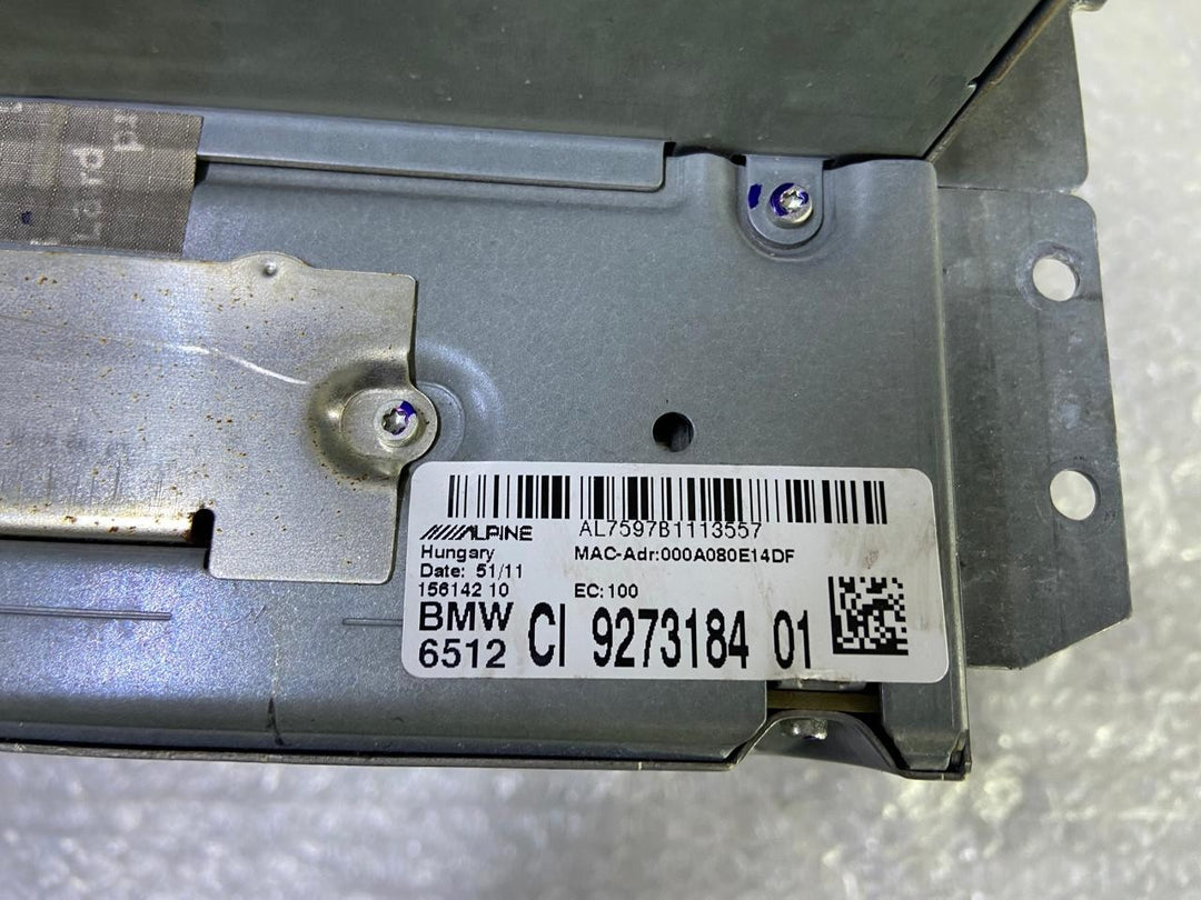 OEM BMW X5 E70 Music Sat Nav Multimedia Audio Head unit CI 9273184