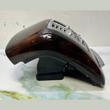 07-13 Mercedes W221 S600 S400 Rear Center Console A/C Air Vent Trim Wood OEM