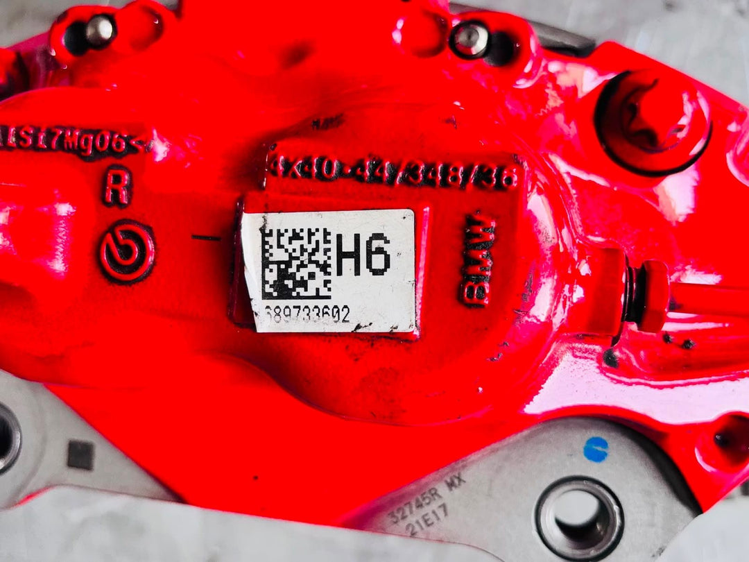 2018-2023 BMW X4 Brake Calipers Set RED MSPORT 689733602 X3 G01 M40i and X4 G02
