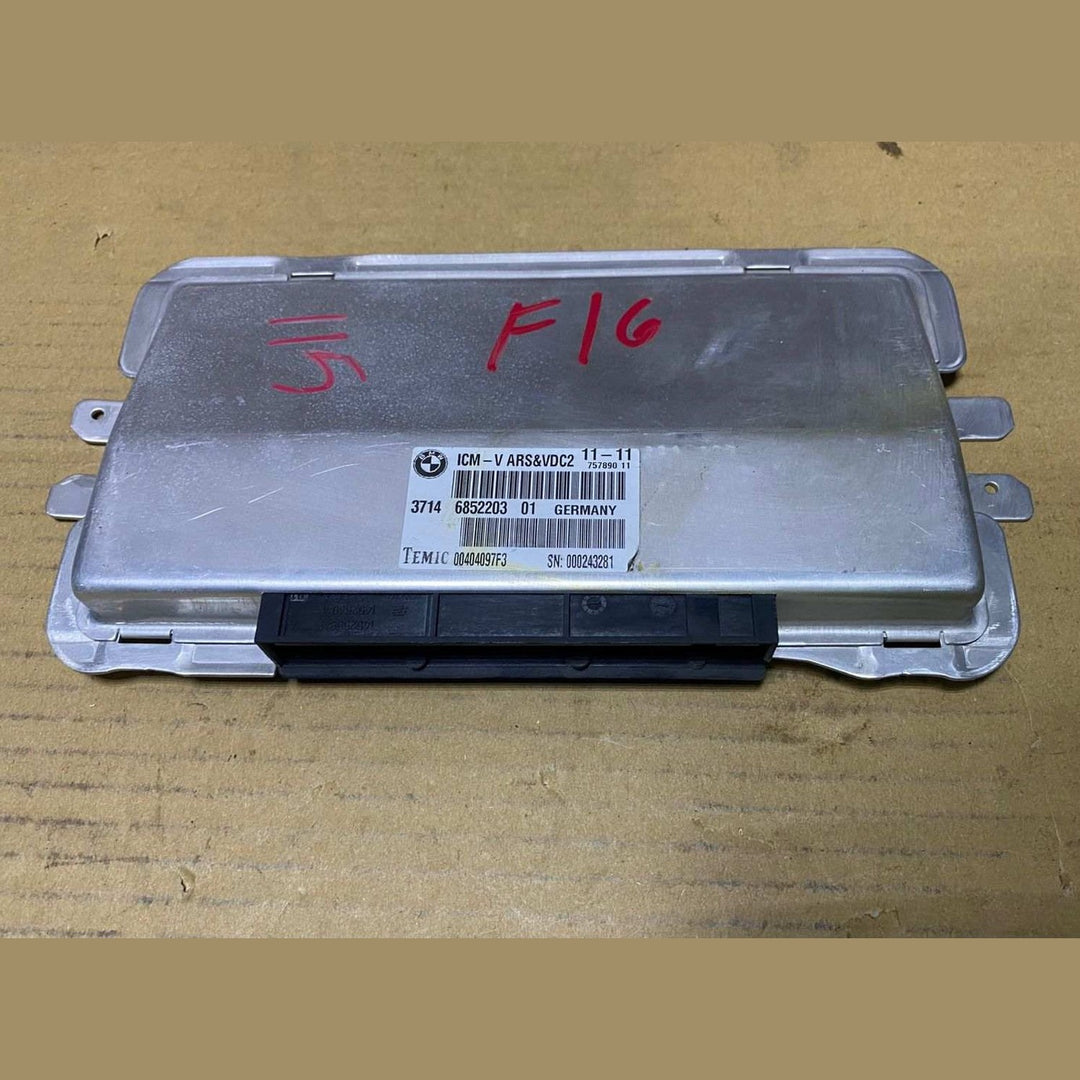 2009-2016 BMW 535i Suspension Control Module 6852203 F10 F11 5 Ser, F01 F02 7 Se