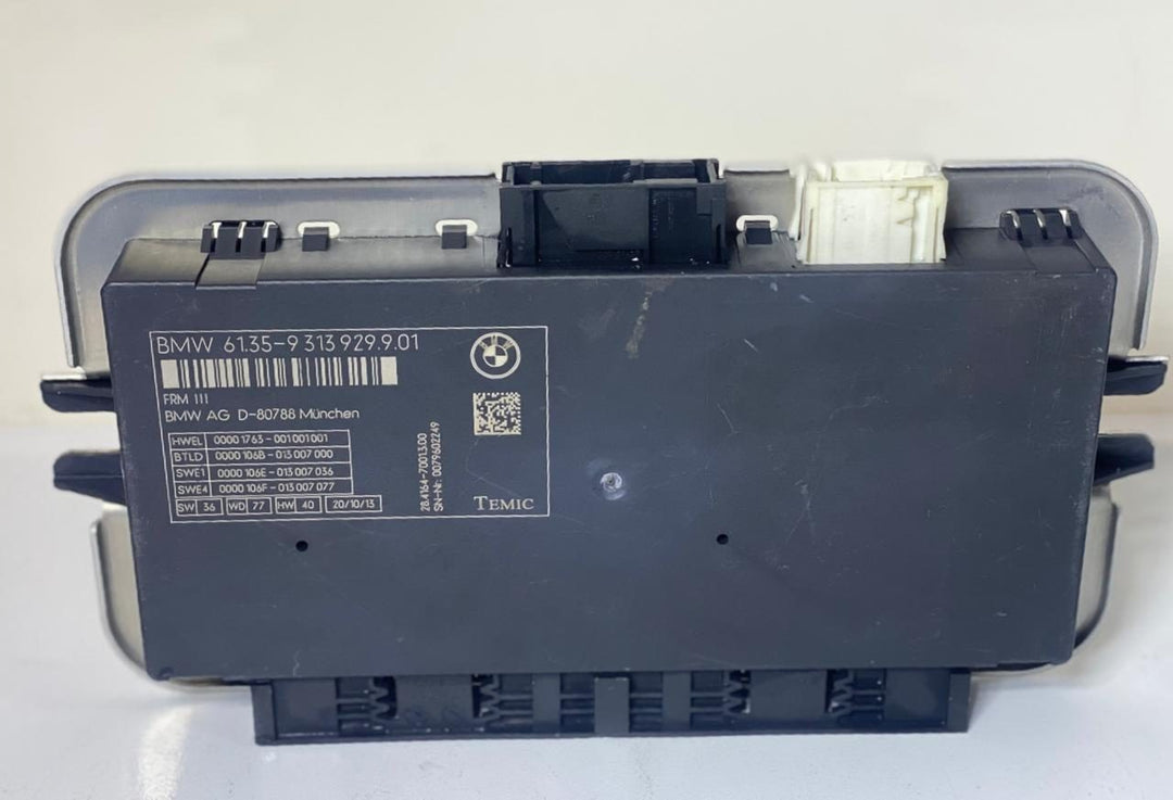 OEM BMW F10 5 Series 2014-2017 FOOTWELL LIGHT CONTROL MODULE FRM 9313929