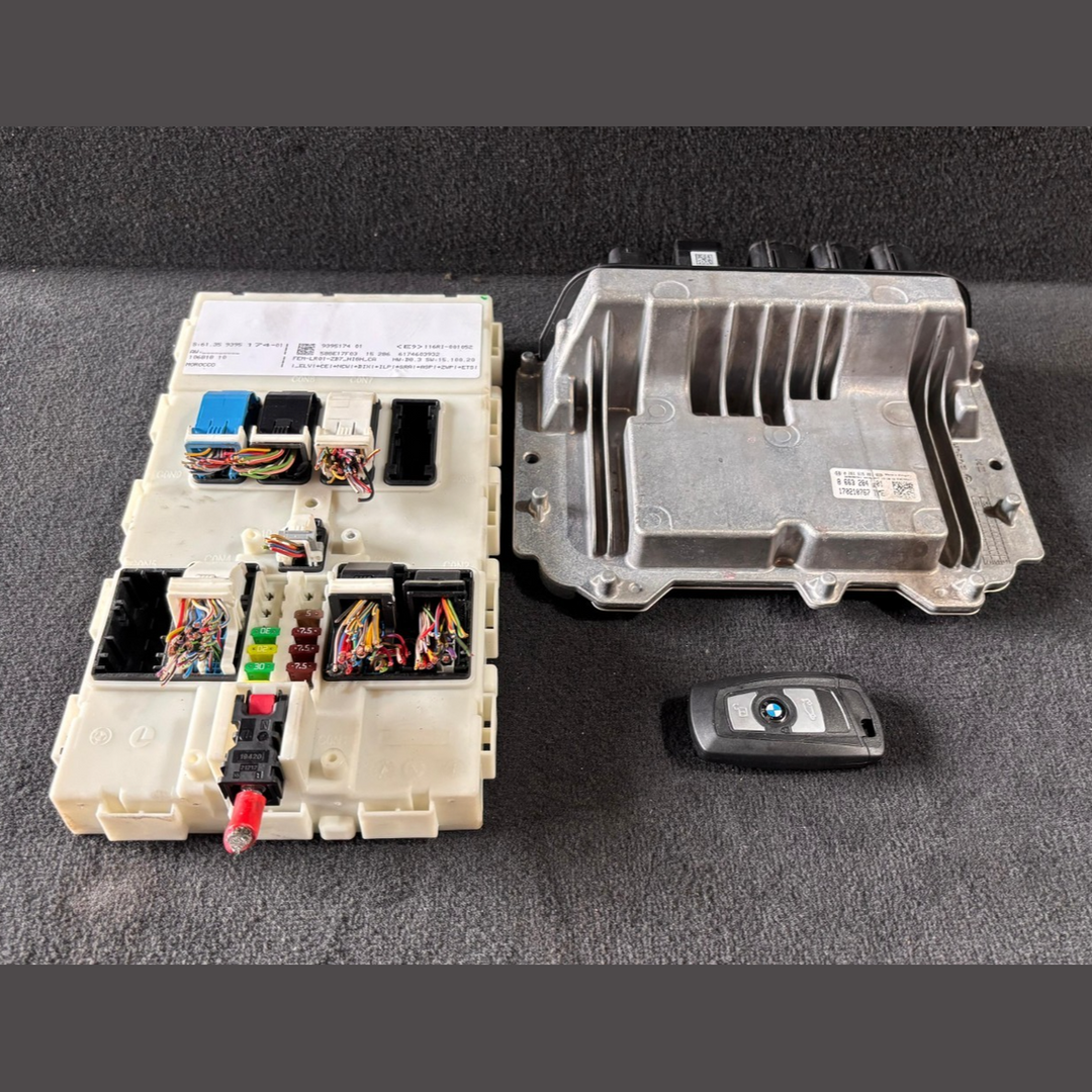 OEM BMW F20 B38 2016 ENGINE CONTROL UNIT ECU SET WITH KEY BOSCH - 8663284