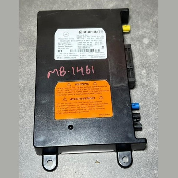 10–14 Mercedes-Benz W212 E-Class AID Communication Control Module A222 9006003