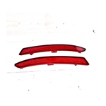 Load image into Gallery viewer, BMW F10 LCI REAR BUMPER REFLECTORS LEFT RIGHT 7318555 7318556 SET