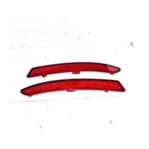 BMW F10 LCI REAR BUMPER REFLECTORS LEFT RIGHT 7318555 7318556 SET