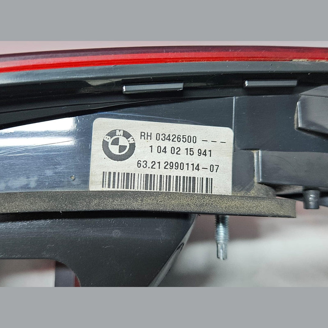 2008-2015 BMW X1 E84 EUR N20 RHD Rear Tail Light Inner Right 2990114 OEM