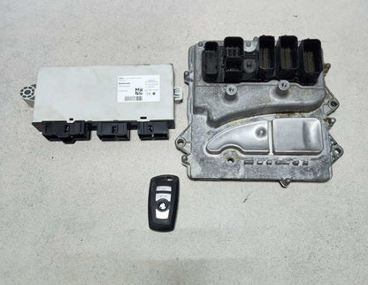 2015 BMW ActiveHybrid 7 Engine Control Module 8641404 F01 F02 F10 F30 ECU SET