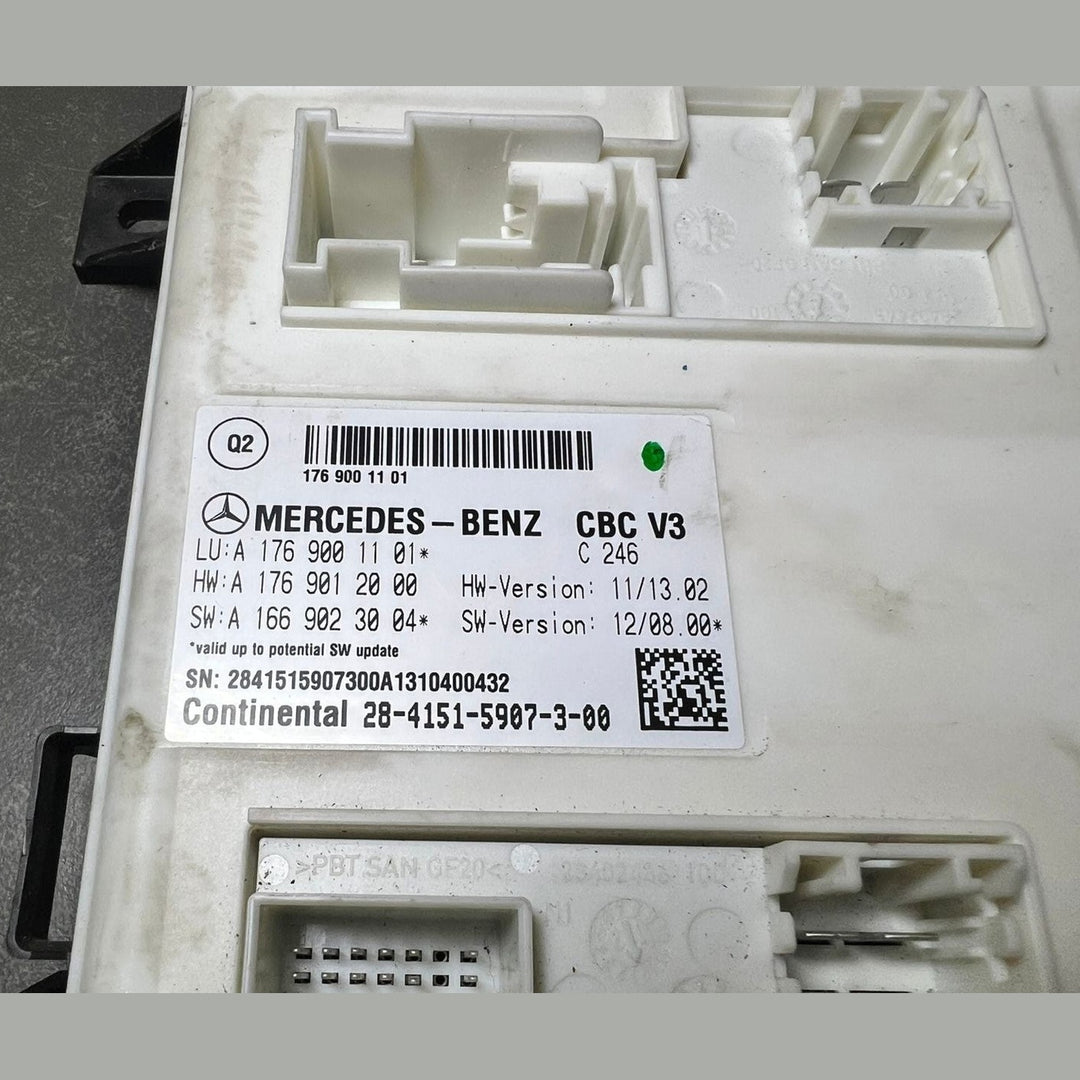 Mercedes-Benz W176 A-Class Front SAM Control Module Unit A176 9001101 OEM