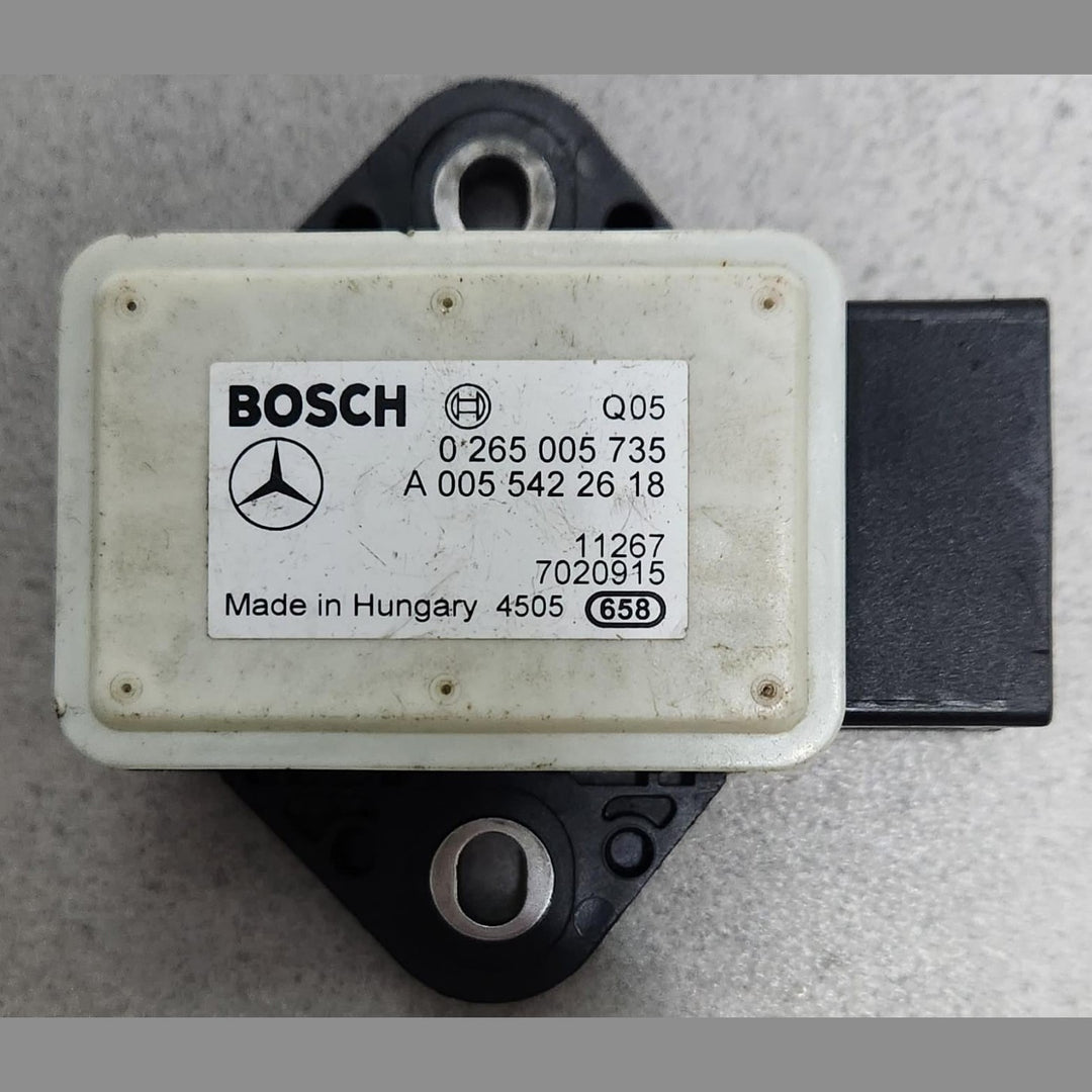 2010-2013 Mercedes-Benz E350 Yaw Rate Sensor A0055422618 E-Class W212 