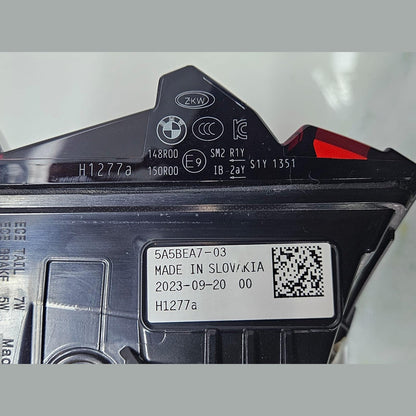 2023 BMW X7 G07 LCI 2023 Taillight Outer Left Side Blackline 5A5BEA7 OEM