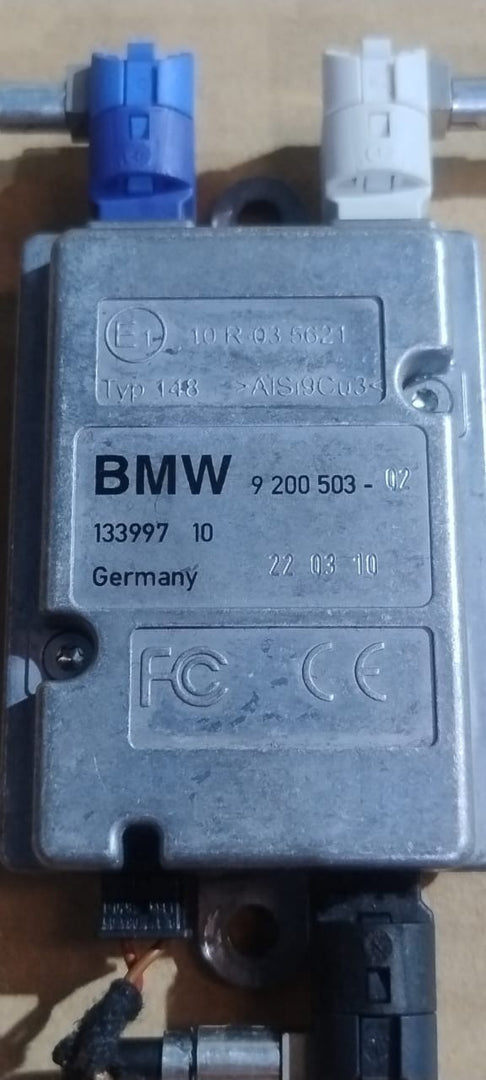 BMW F10  AUDIO AMPLIFIER & BLUETOOTH CTRL ANTENNA MODULES SET 9233592 / 9229740