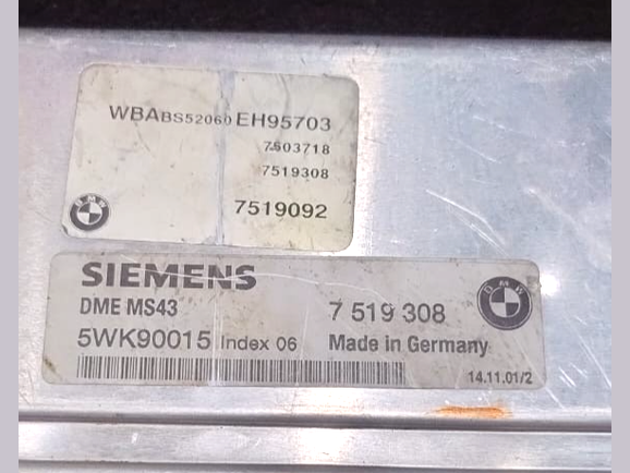 BMW 3 5 SERIES E39 E46 E53 x5 ENGINE ECU CONTROL UNIT MODULE 7519308