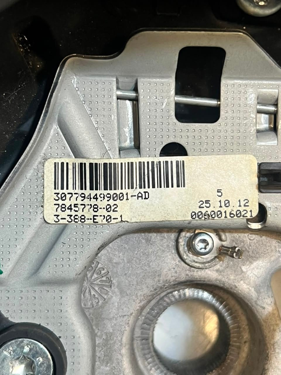 2007-2013 BMW X5 E70 X6 E71 MULTIFUNCTION Steering Wheel MSPORT 7845778 OEM
