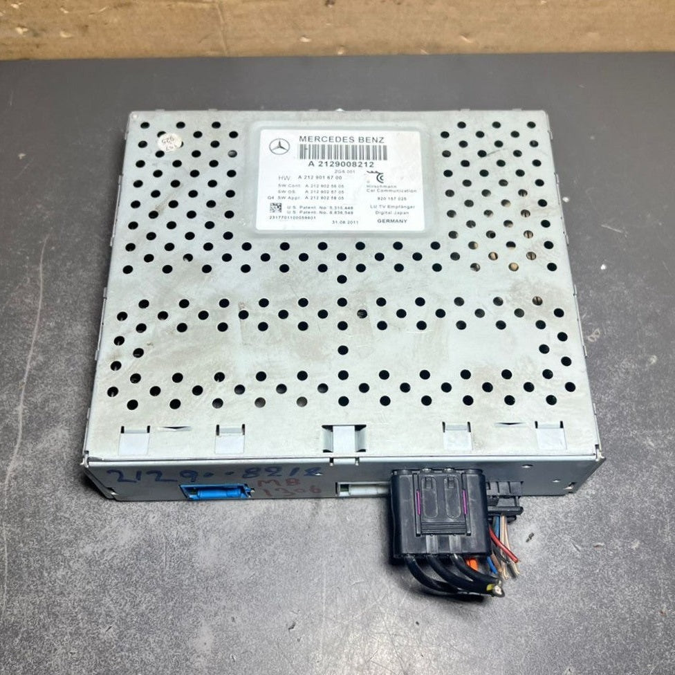 10-12 Mercedes W204 Radio Audio Control Sound Amplifier Amp A212 9008212 OEM