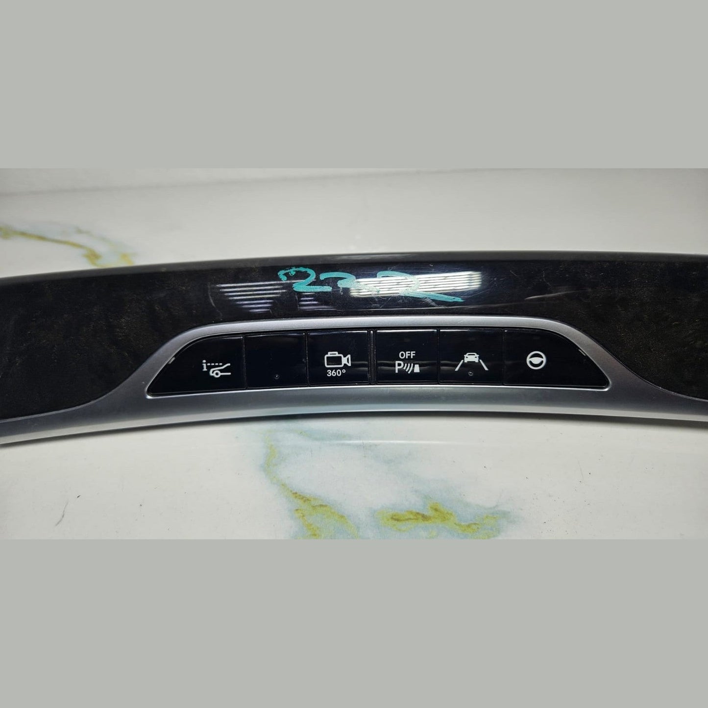 14-17 Mercedes W222 S550 Front Lane Park Assist Camera Control Panel A2229059105