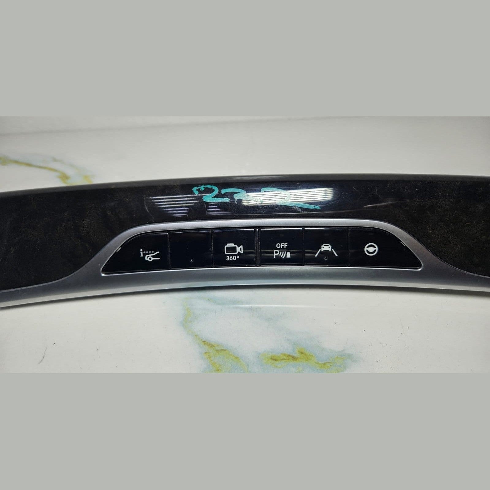 14-17 Mercedes W222 S550 Front Lane Park Assist Camera Control Panel A2229059105