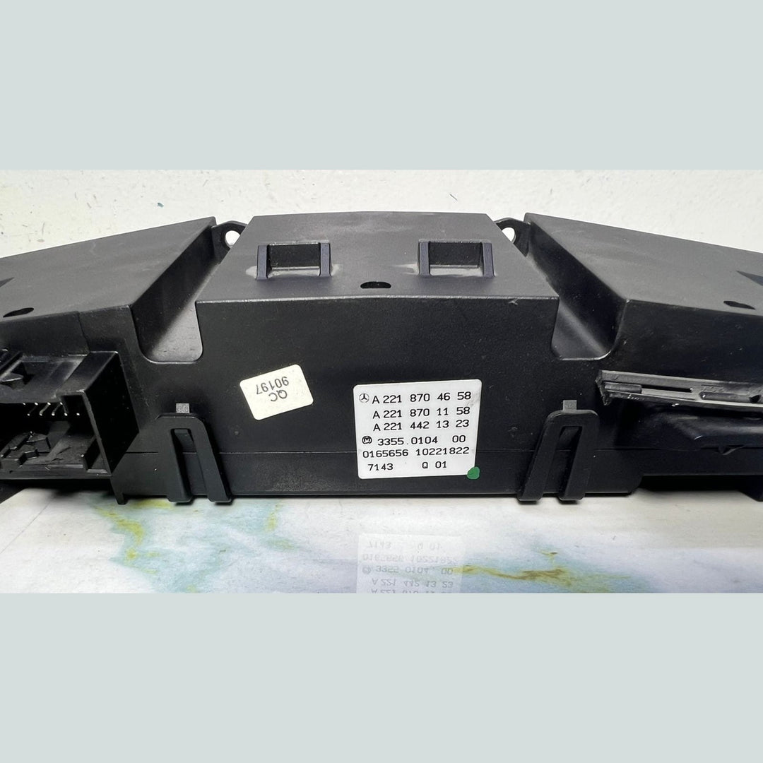 2007-2014 Mercedes-Benz S550 Climate Control Panel A2218704658 W221 S-Class