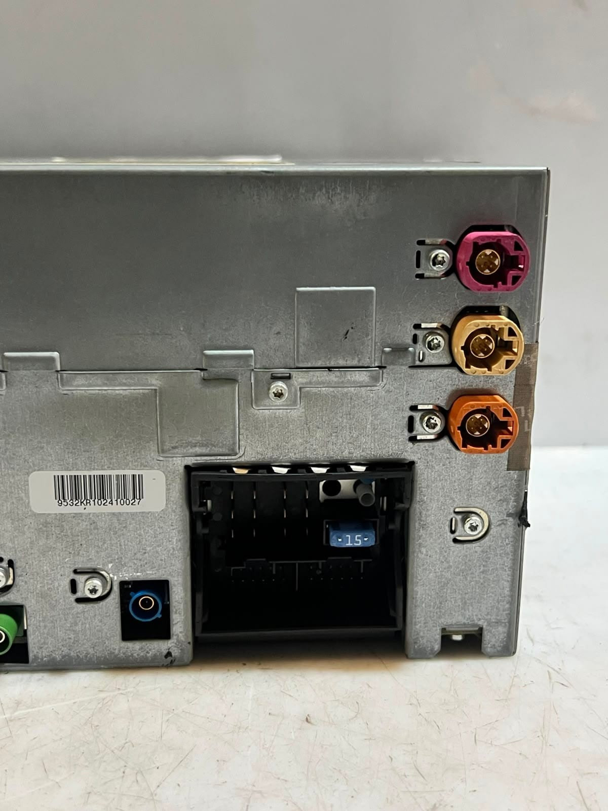 2011 BMW 5 Series F10 F11 NAVIGATION HEAD UNIT NBT Audio Player 9248006 OEM