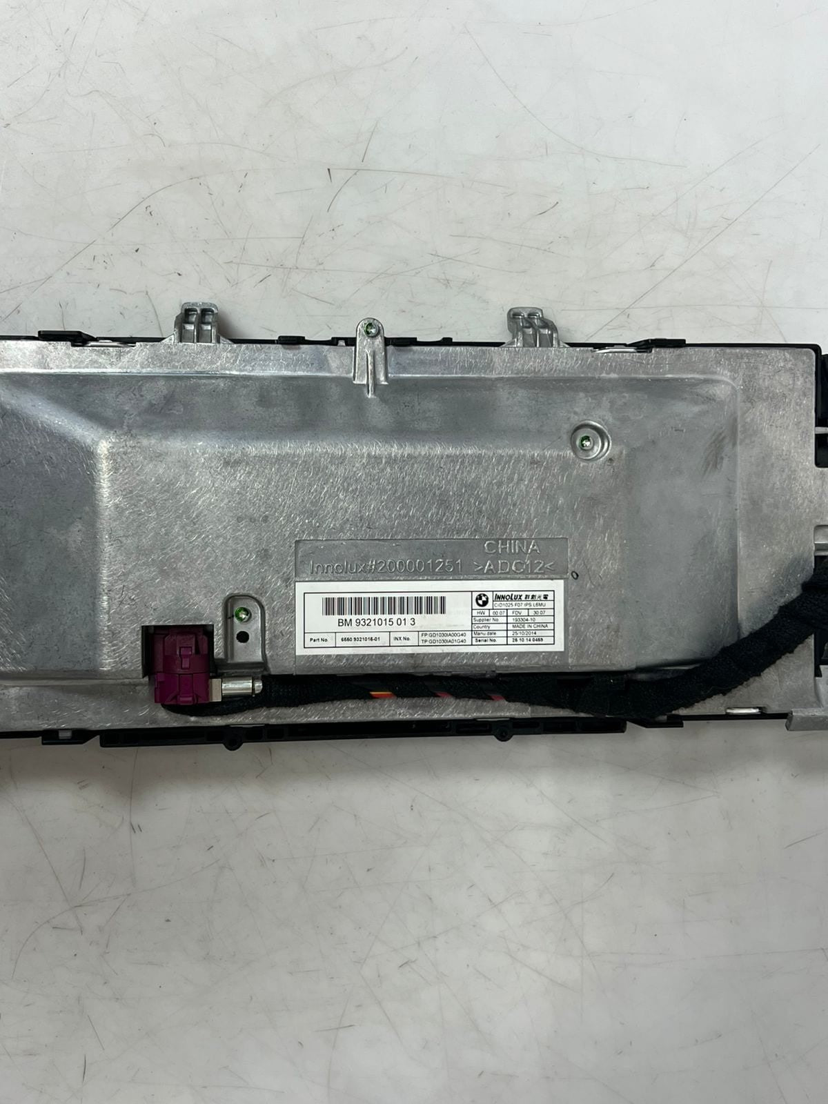 2010-2017 BMW 535i GT F07 LCI 10.25" Navigation Display Screen 9321015 OEM