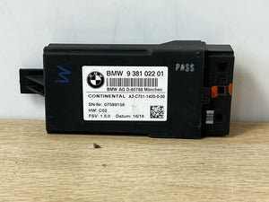 2016-2019 BMW 750i Rear Heated Seat Control Module 9381022