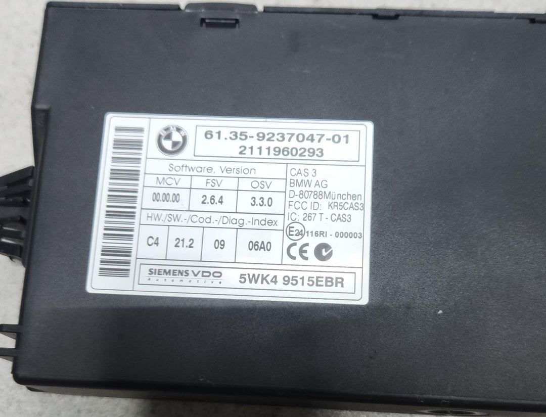 BMW Engine Control Unit 8512047 3Series E90 320d with N47  2.0 DIESEL ECU SET 