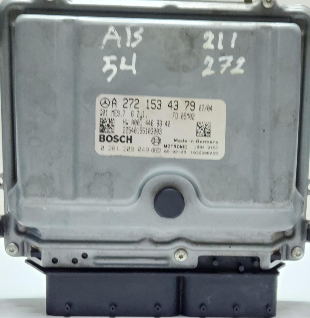 2006-2009 Mercedes-Benz E350 Engine Control Module A2721534379 E-Class E350 E500