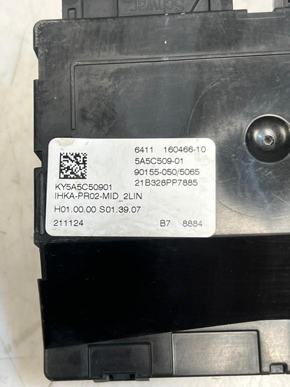 2022 BMW X3 3' 5' G30 G31 G38 G20 Hvac AC Climate Control Module 5A5C509 OEM