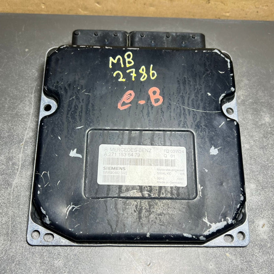 03-06 Mercedes W203 C-Class Engine Control Module Unit ECM ECU A271 1536479OEM