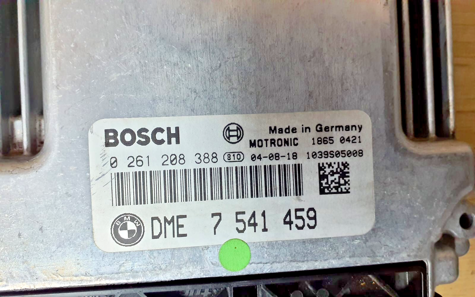 BMW 3 Series 2004 GH-AY20 Engine Control Unit ECU DME OEM 7541459