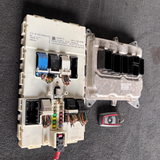 BMW F30 320I N20 STEUERGERÄT DME SET MIT SCHLÜSSEL FEM T.-NR. 8606306