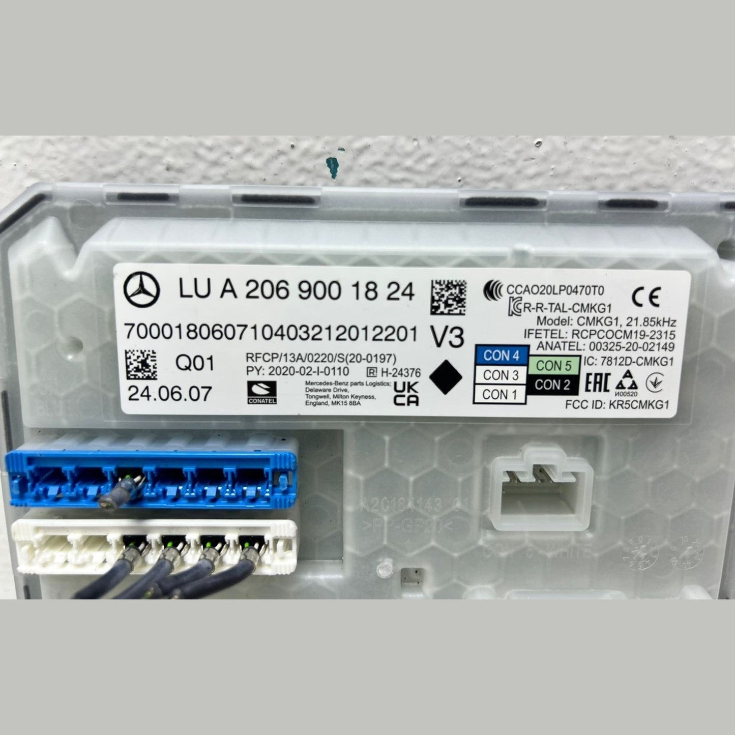 2022-2026 Mercedes Benz C300 Ignition Switch Control Module A2069001824 OEM A1