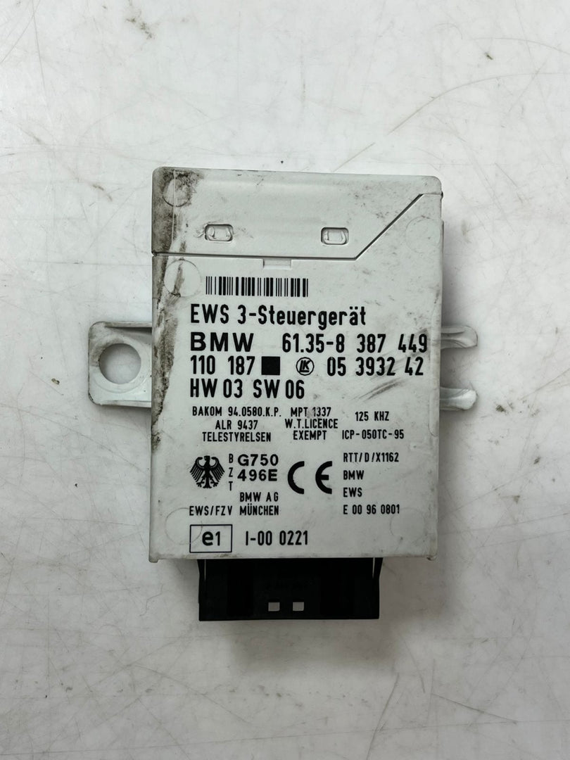 GENUINE BMW 5 Series E39 Immobilizer Control Unit 8387449 OEM