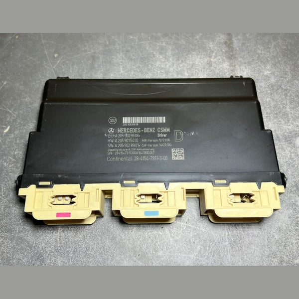 14-18 Mercedes Benz W205 C-Class Driver Seat Control Module A205 9009908 OEM