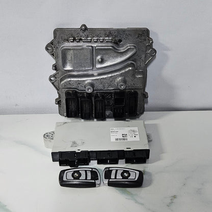 OEM BMW 740I N55 F02 F10 F20 F30 ENGINE CONTROL UNIT DME ECU SET 8616314 BOSCH